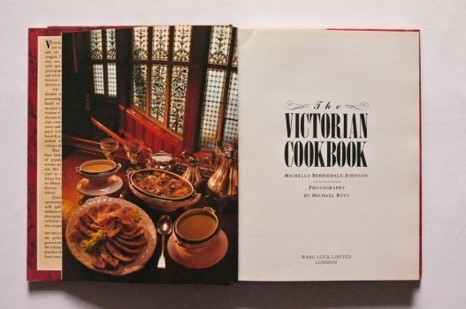 Title Page of The Victorian Cookbook.