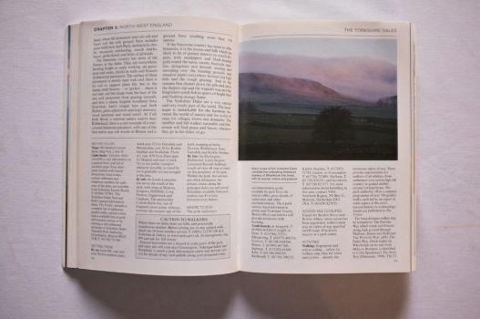 This excerpt from Wild Britain is illustrated with a photo of Wharfedale in Yorkshire.