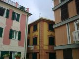 Three buildings in the Ligurian seaside town of Moneglia