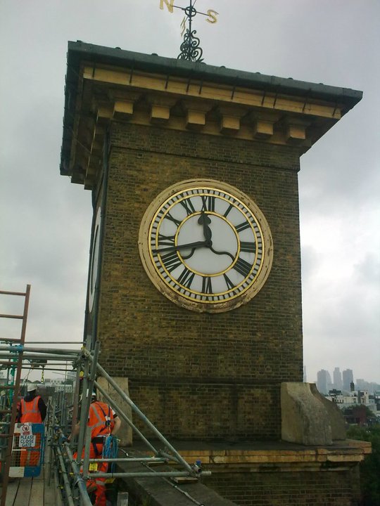 King's Cross clock tower image